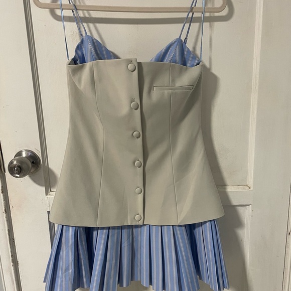 Zara Gray Mini Dress - Picture 7 of 16